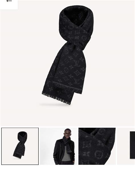 louis vuitton schal herren